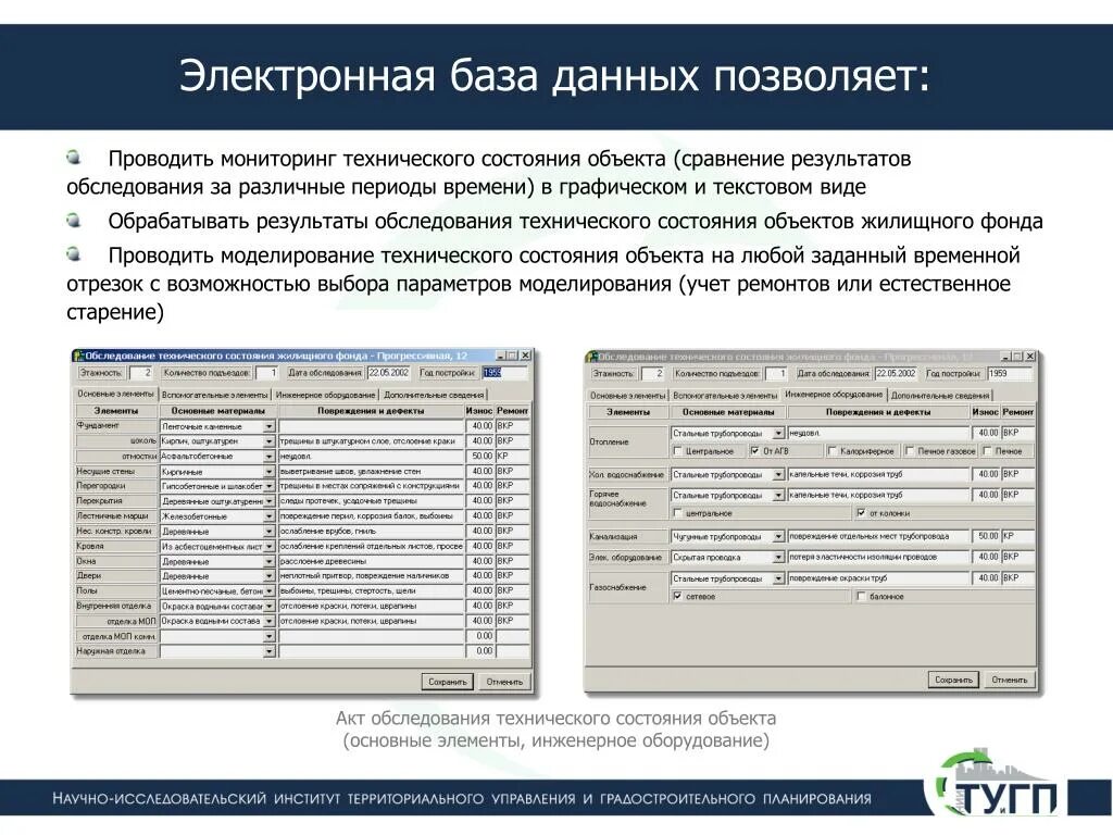 Электронная база данных россии