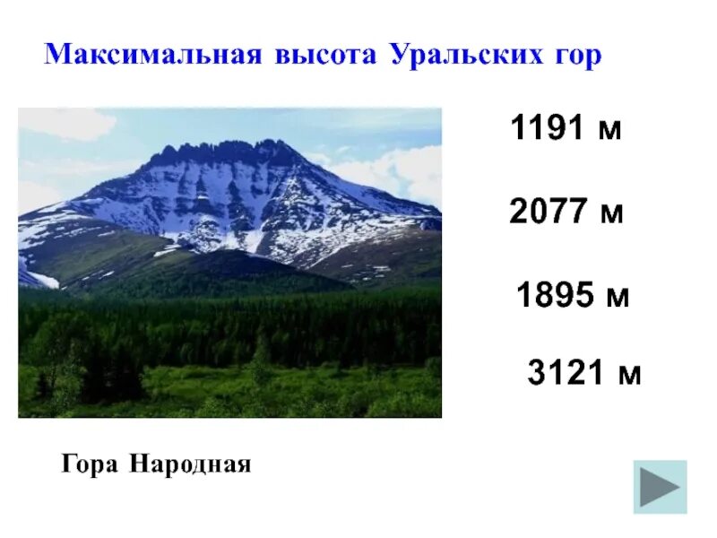 Какова средняя высота уральских гор. Гора народная (1895 м). на Урале. Гора народная 1895 м. Гора народная Урал высота. Максимальная высота уральских гор.