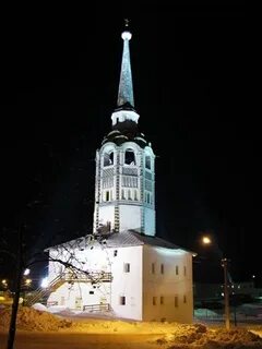 Колокольня в городе соликамске пермского края