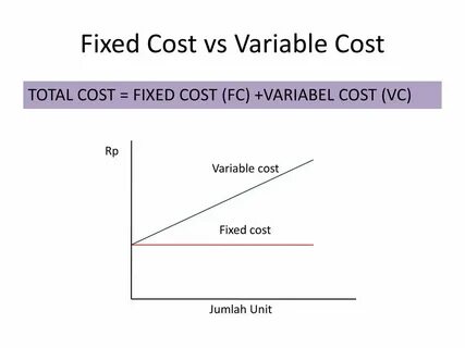 Fixed and variable costs