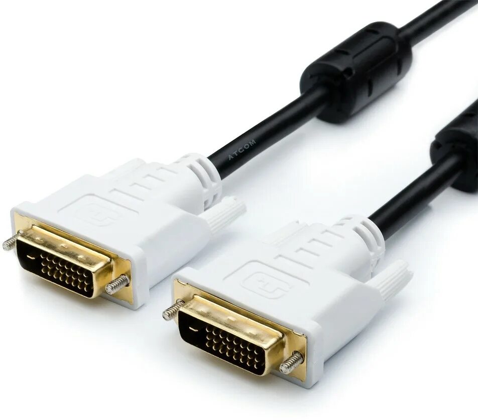 Мониторы dvi. Кабель ATCOM DVI - DVI (at9149) 5 м. Кабель ATCOM DVI - DVI (at0702) 10 м. Кабель ATCOM DVI - DVI (at8057) 1.8 м. Кабель ATCOM DVI - DVI (at9148) 3 м.