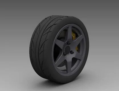 3d model wheels