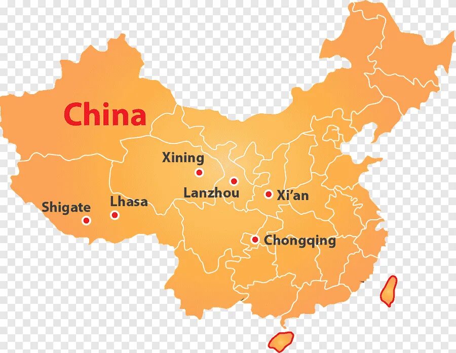 Map of china. Карта Китая. Векторная карта Китая. Провинции Китая. China на карте.