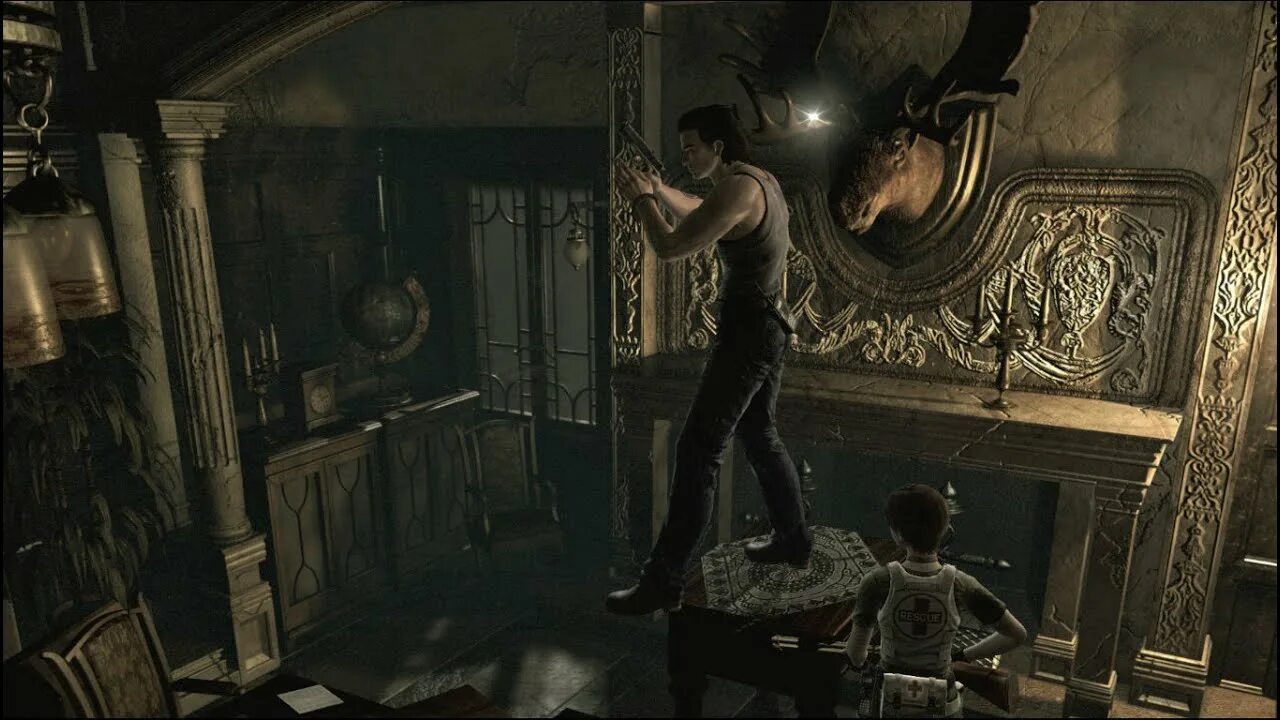 Resident Evil Zero. Resident Evil 0 особняк.