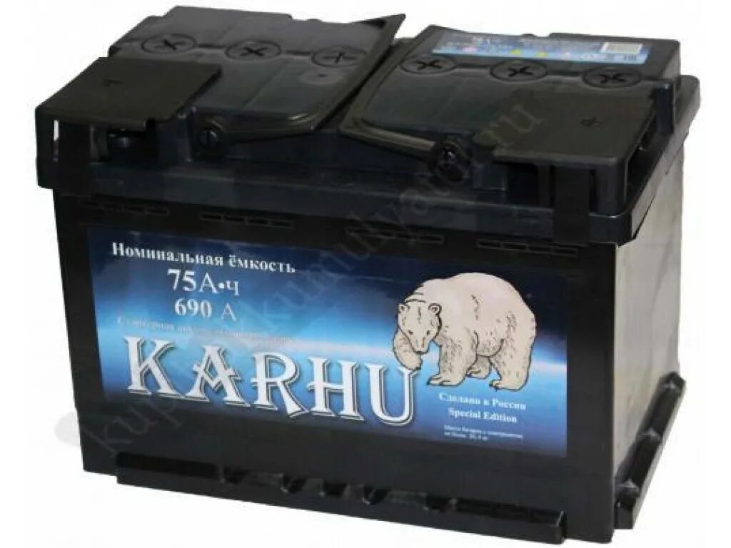 Аккумулятор Karhu 75а/ч. Карху 60 аккумулятор. Аккумулятор Karhu 075k1290. Аккум.Карху 190болт. Аккумулятор автомобильный 75 обратная