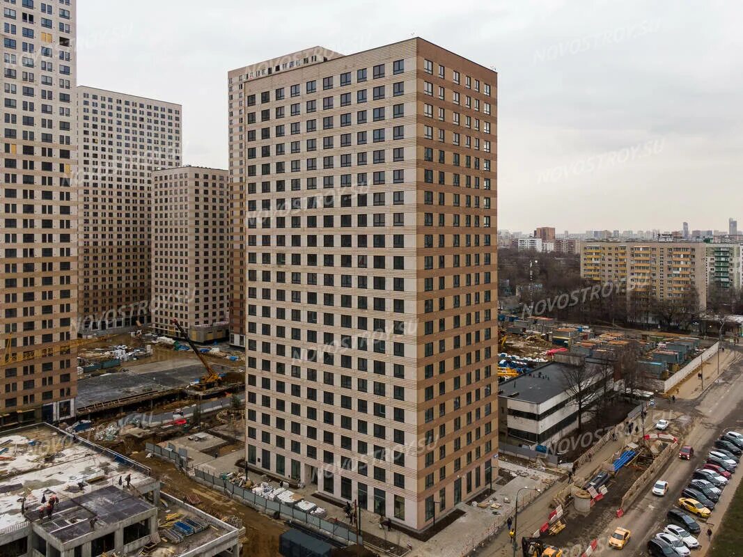 Кронштадтский 9 кронштадтский бул 9 фото Ход строительства ЖК Кронштадтский 9 ноябрь 2020 г Недвижимость от застройщиков