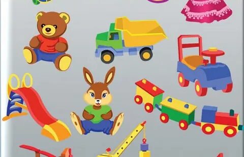 Ойыншықтардың суреттері бар жалаңаш акробаттар