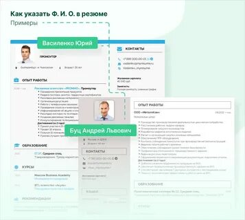 Найти резюме по фамилии