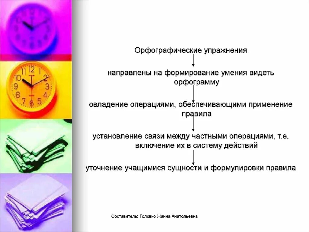 Метод работа по русскому языку. Методика работы над орфографическим правилом. классификация орфографических упражнений. последовательность работы над орфографическим правилом на уроке. методика работы над орфографическим правилом. презентация.