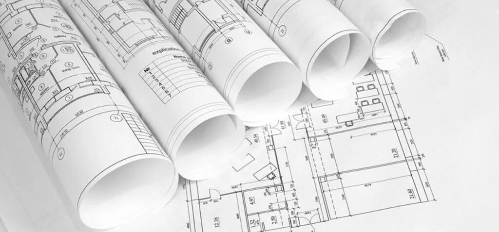 Чертежи в рулонах. Чертежи в рулонах. Чертежи в рулонах. Рулоны с чертежами на белом. Распечатка чертежей.