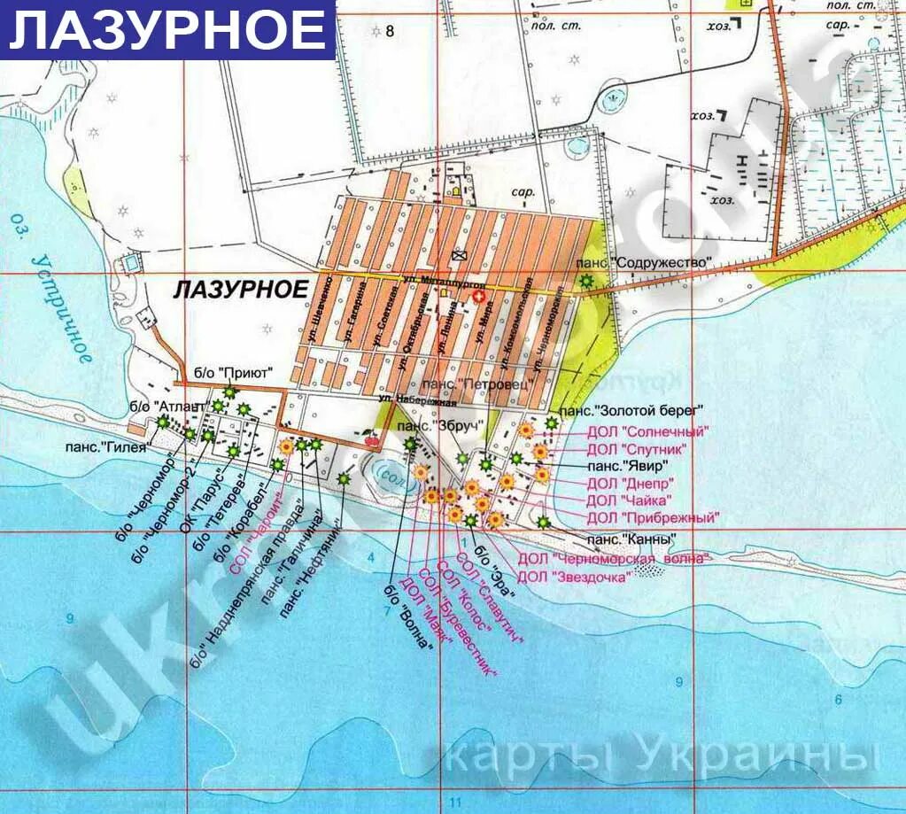 Лазурный карта улиц. Лазурное херсонская область на карте. Поселок лазурный на карте. Лазурный карта улиц. Лазурный карта улиц.