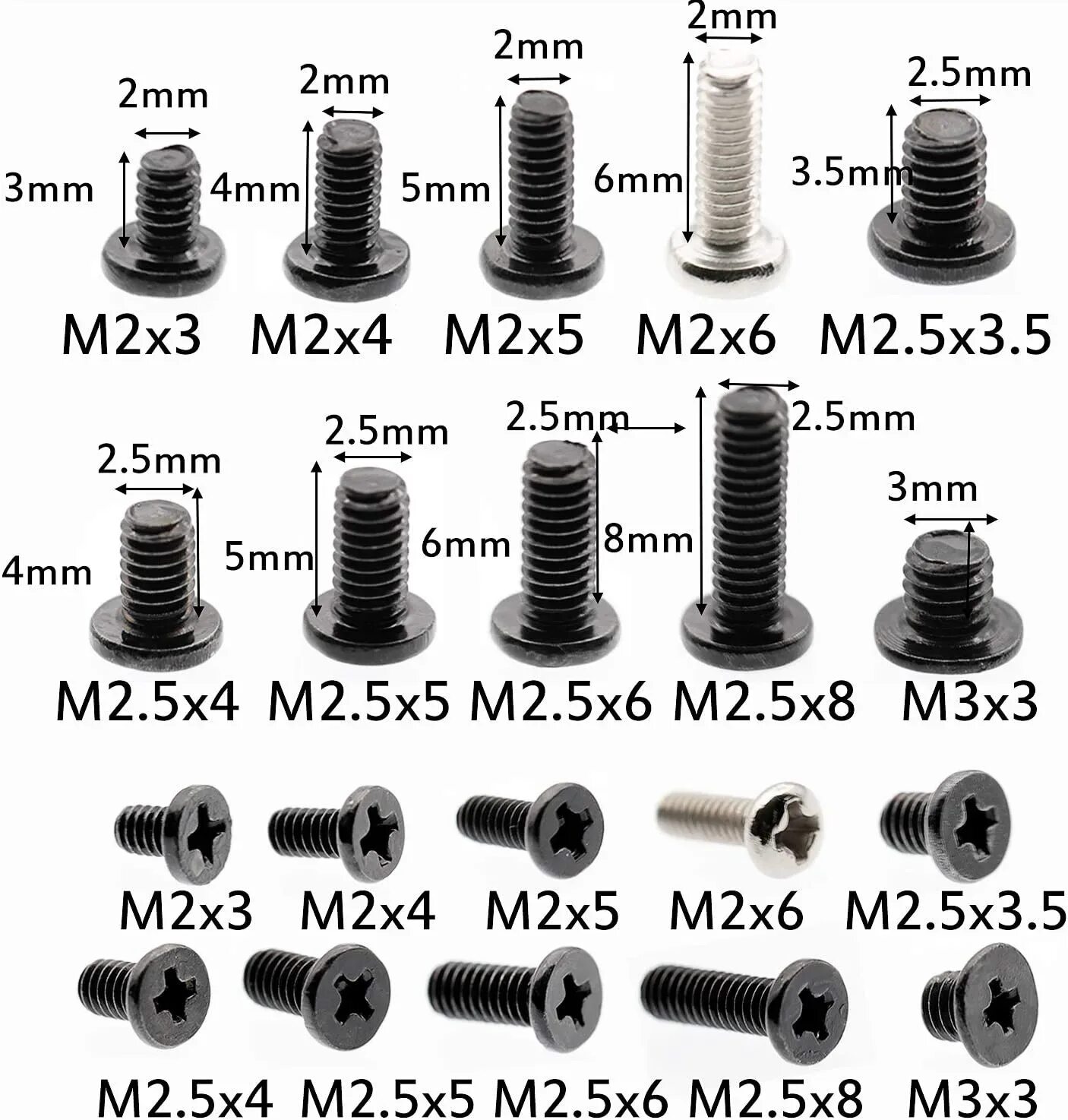 M 3 8m 1 4