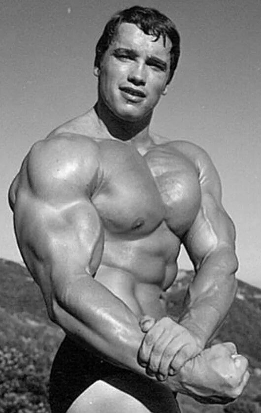 Arnold Schwarzenegger в молодости. Шварц негр