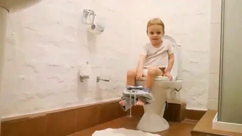 Первый туалет ребенка