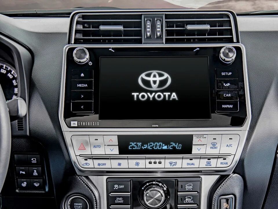 Замена штатного ГУ Prado 150 - Toyota Land Cruiser Prado 150-series, 2,7 л, 2012