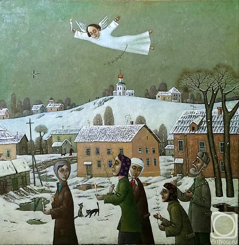 Блонская вербное воскресенье. Блонская вербное воскресенье