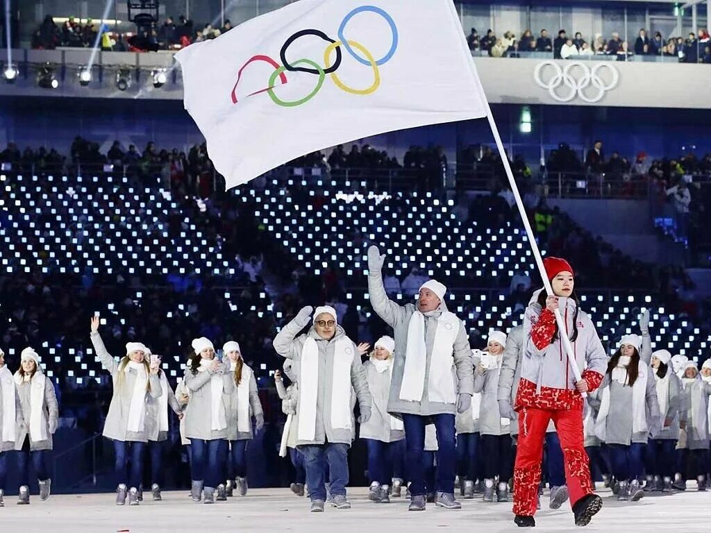 Нейтральный флаг на Олимпиаде. Белый флаг на Олимпиаде Россия. Крупные международные соревнования. Спортсмены без флага и гимна