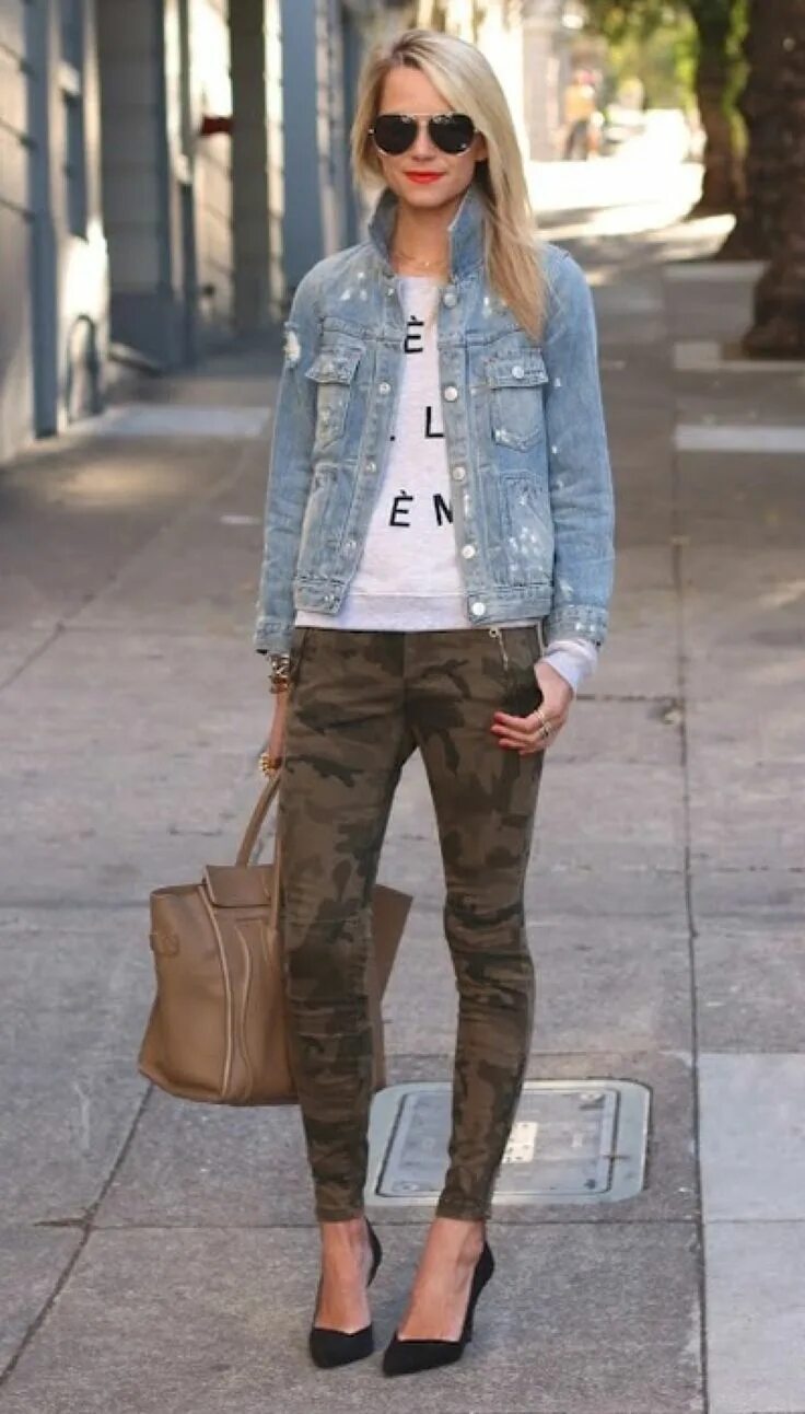 Pin on outfit Jacket outfit women, Army jacket outfits, Khaki jacket outfit