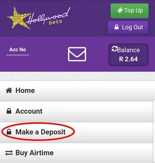 Hollywoodbets Sports Blog: Zapper - How to Deposit into your 