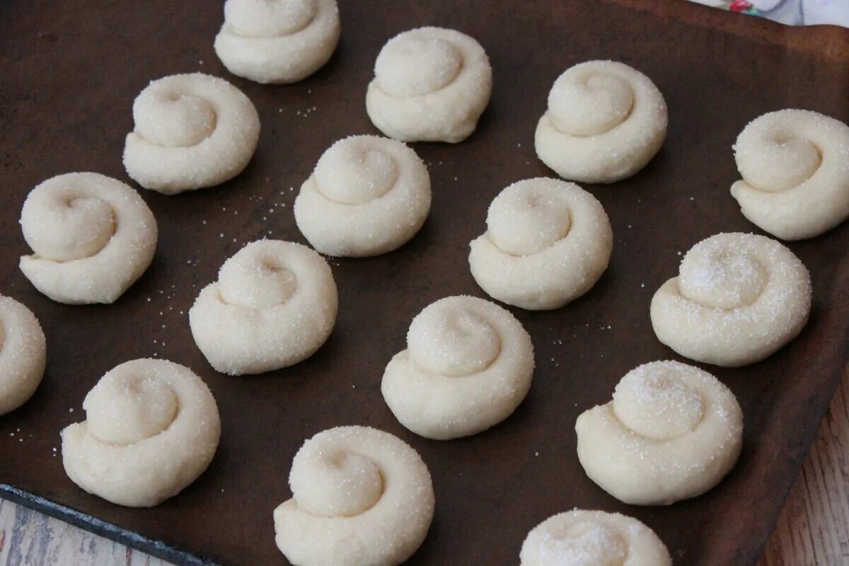 ВКУСНО и ТАК ПРОСТО печенье улитки с корицей без яиц / snail cookies with cinnam