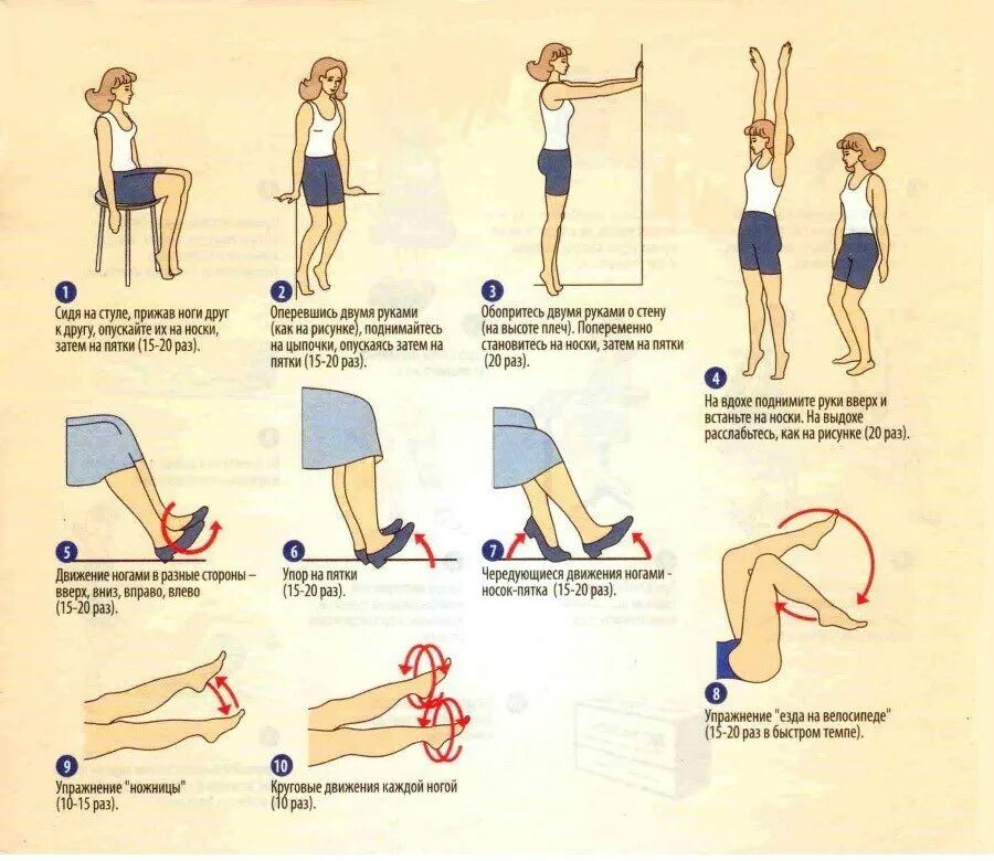Упражнения для больных ног. Гимнастика при варикозном расширении вен. Гимнастика варикозное расширение вен на ногах. Гимнастика для вен нижних конечностей при варикозе. Упражнения при варикозном расширении вен нижних конечностей.