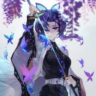 Demon slayer девушки