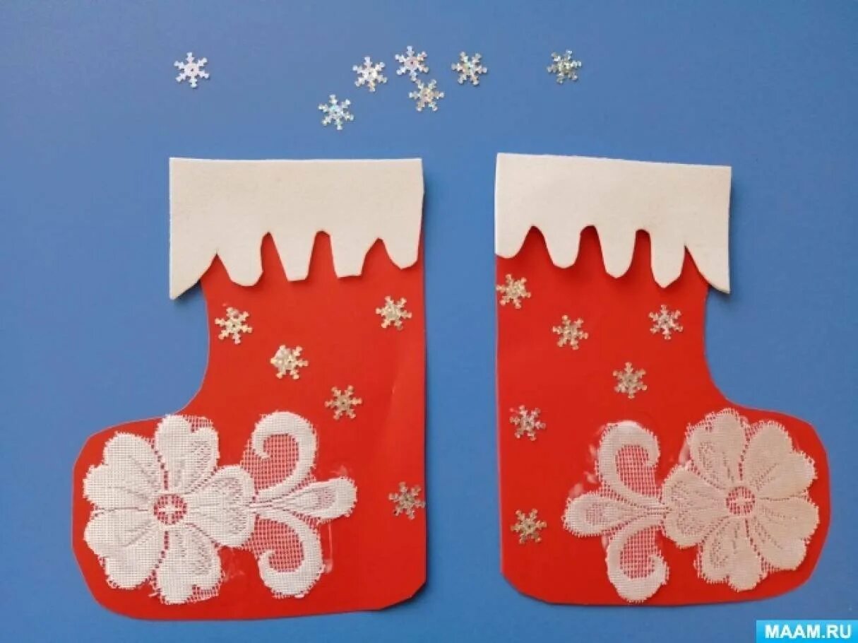 Валенки из бумаги