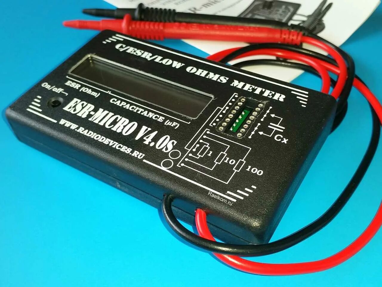 Esr micro v 4.0 s. Esr тестер micro 4. измеритель емкости (esr-micro v5.0s+). esr-micro v5.1.1. измеритель емкости esr-micro 4.0.