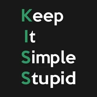 Keeping it simple