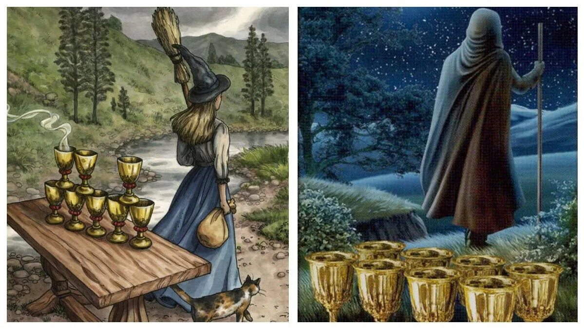 8 кубков значение на будущее. 8 кубков. 8 кубков на ситуацию. восьмёрка кубков уайльд. 8 кубков за 1 месяц.