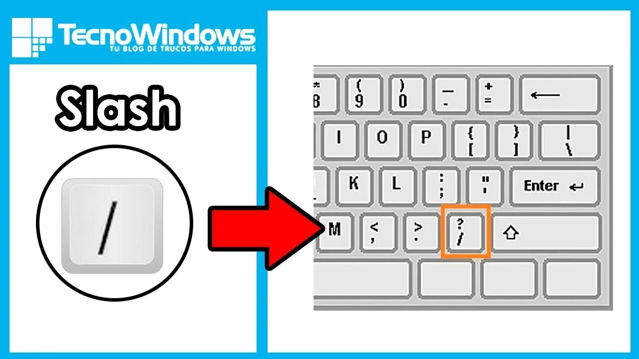 Backslash. Backslash