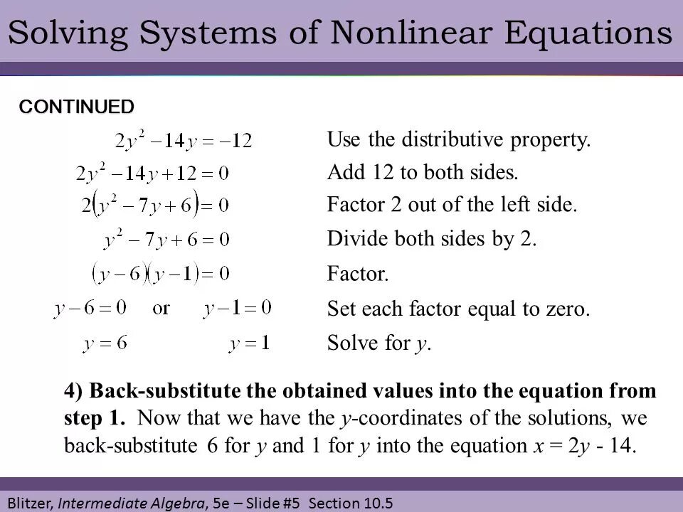 Nonlinear equation. System of Linear equations. System of equations solutions. Solving Linear equations in 2 variables.