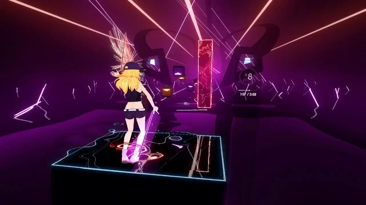 Pop star song. Omotea Beat saber.