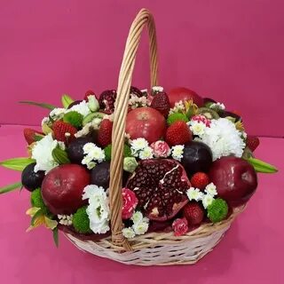 Фруктовая корзина день рождения