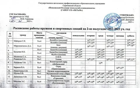 Отчет за полугодие в доу