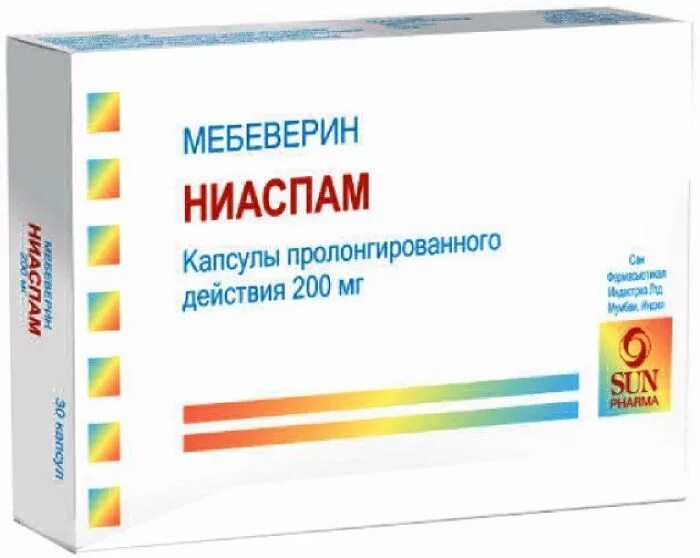 Мебеверин отзывы врачей. Ниаспам 200 мг. Мебеверин 200. Ниаспам капсулы 200мг. Ниаспам 200 мг 30.