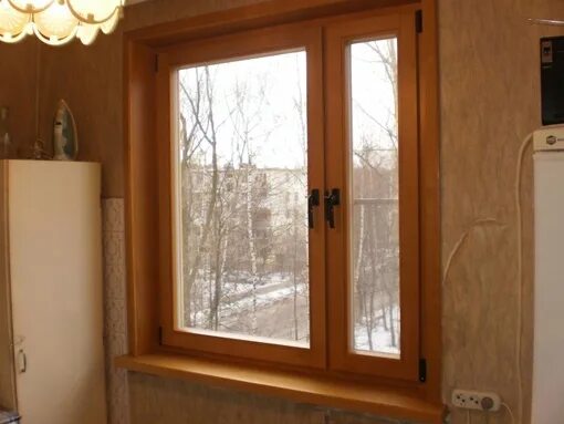 Пластиковые окна коричневого цвета от компании ОКОННИЦА купить в городе Краснода