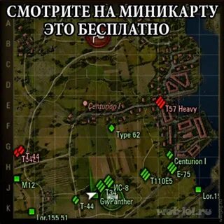 Как уменьшить миникарту в мир танков