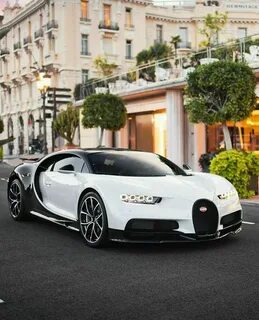 Белый bugatti