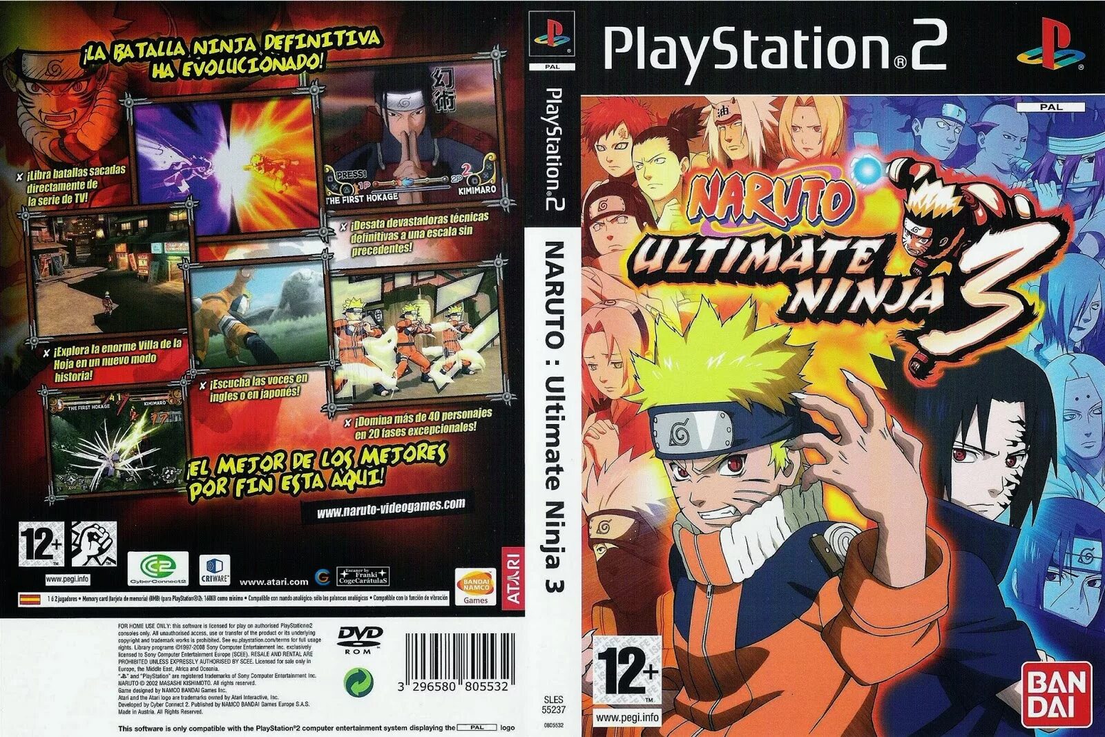 Iso ninja. Naruto ultimate ninja 3. naruto ultimate ninja 3 playstation 2. naruto ultimate ninja 2 (ps2). naruto shippuden ultimate ninja 3 ps2.