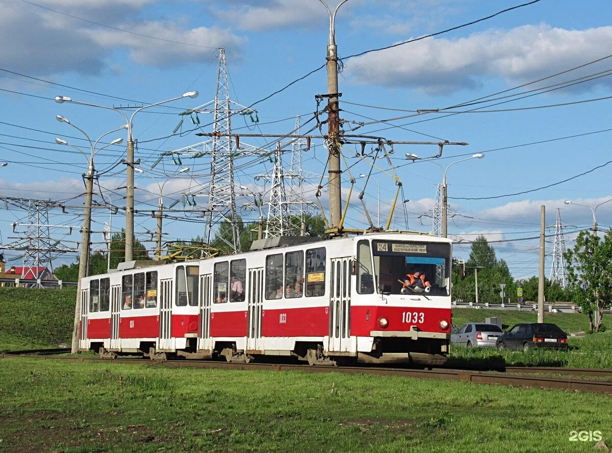 Трамвай 24 Самара. Tatra t6b5 (Tatra t3m). Самара, Tatra t6b5su № 1043. Самара, Tatra t6b5su № модель. 24 трамвай самара маршрут