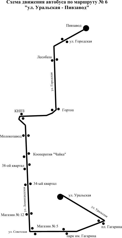 Карта автобусов комсомольск