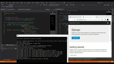 Обучение python django
