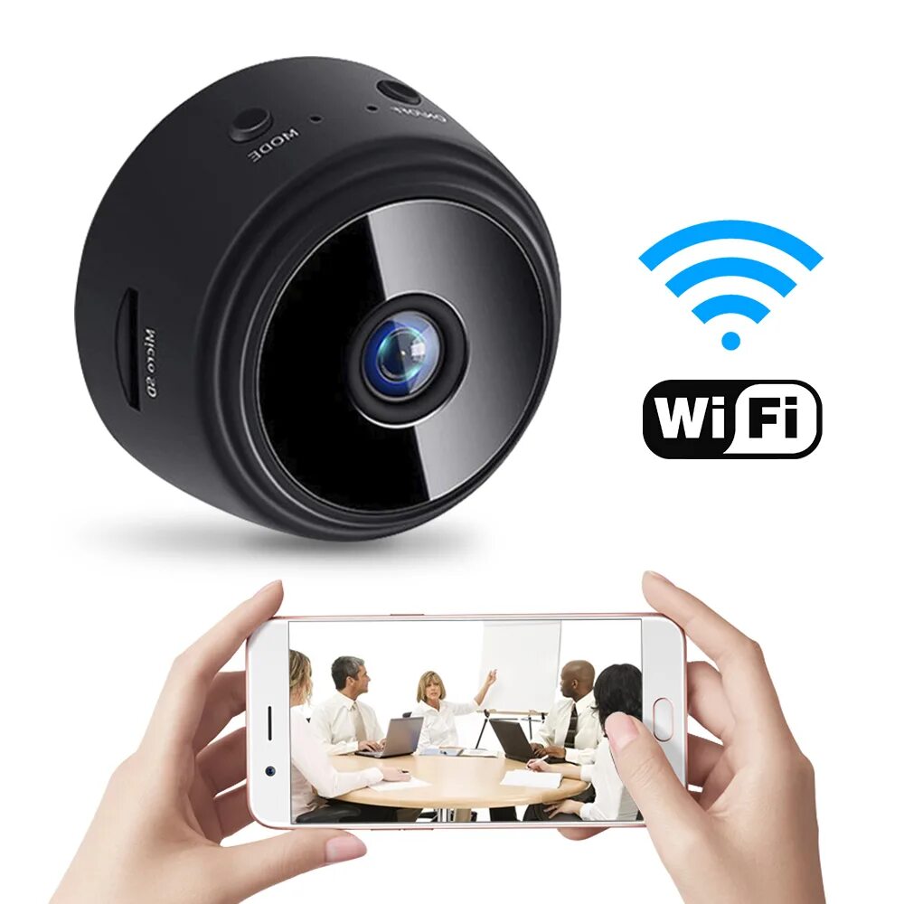 Мини камера wi fi ip. Беспроводная Wi-Fi камера a9 1080 p,. Мини-камера беспроводная WIFI/IP hd1080p. Мини-камера видеонаблюдения a9, 1080p, Wi-Fi, p2p.