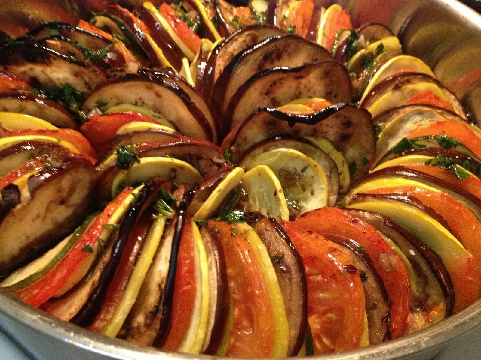 Ratatouille dish