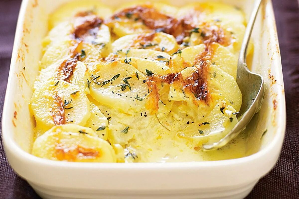10 recipes to use leftover cream Creamy potato bake, Best potato bake recipe, Co
