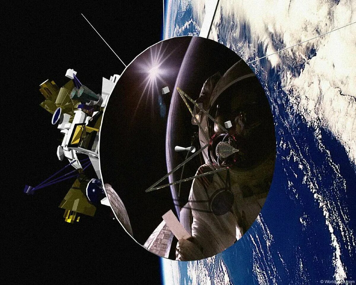 Первый орбитальный полет вокруг земли совершил