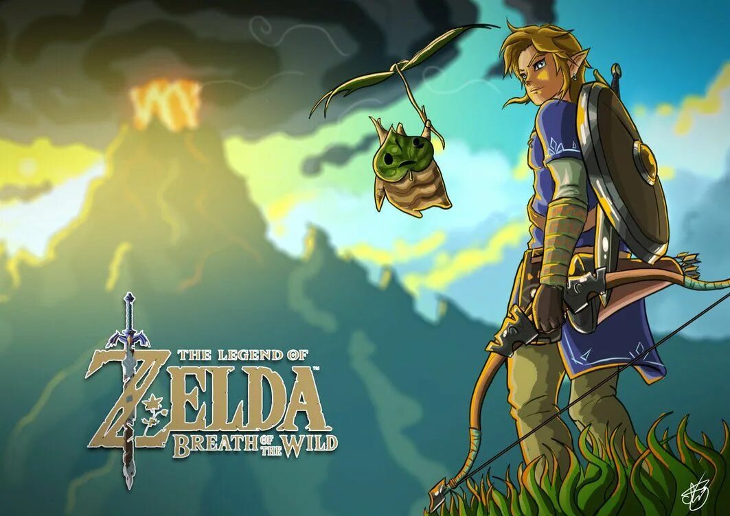 Zelda русский язык. Легенда о Зельде Breath of the Wild. The Legend of Zelda Breath of the Wild Постер. Zelda Breath of the Wild обложка. Легенд оф Зельда Брейт вайлд.