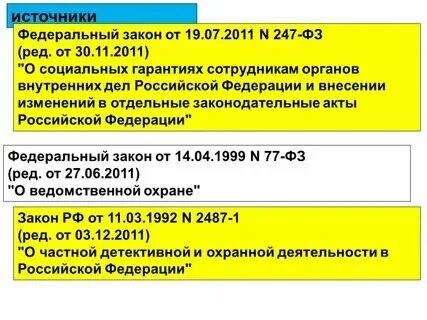 Закон о гарантиях сотрудников полиции