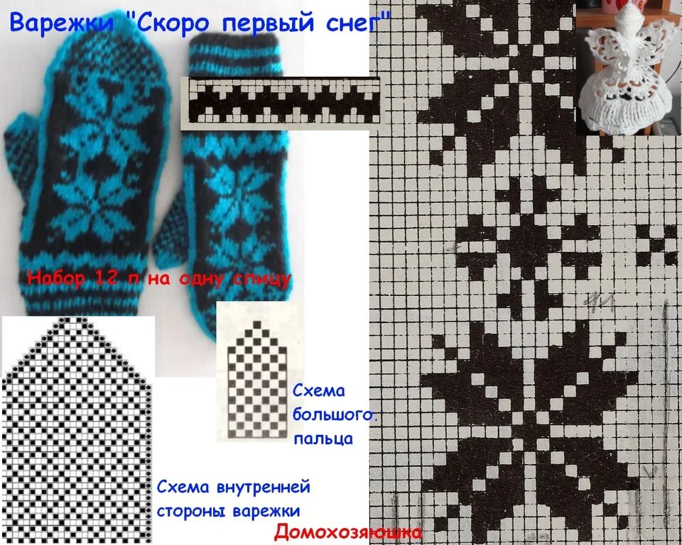вязаные варежки со снежинкой. варежки вязаные для мальчика. варежки спицами снежинка. варежки спицами снежинка. жаккардовые узоры для варежек.